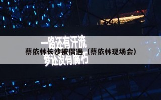 蔡依林长沙被偶遇（蔡依林现场会）