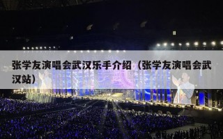张学友演唱会武汉乐手介绍（张学友演唱会武汉站）