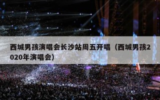 西城男孩演唱会长沙站周五开唱（西城男孩2020年演唱会）