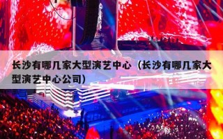 长沙有哪几家大型演艺中心（长沙有哪几家大型演艺中心公司）