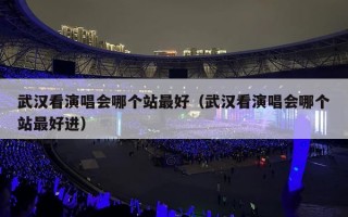 武汉看演唱会哪个站最好（武汉看演唱会哪个站最好进）