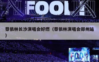 蔡依林长沙演唱会好燃（蔡依林演唱会郑州站）