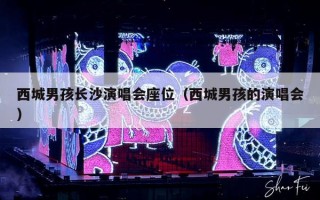 西城男孩长沙演唱会座位（西城男孩的演唱会）