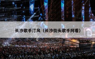 长沙歌手汀风（长沙街头歌手阿看）