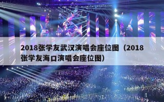 2018张学友武汉演唱会座位图（2018张学友海口演唱会座位图）