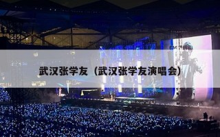 武汉张学友（武汉张学友演唱会）