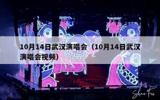 10月14日武汉演唱会（10月14日武汉演唱会视频）
