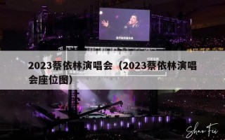 2023蔡依林演唱会（2023蔡依林演唱会座位图）