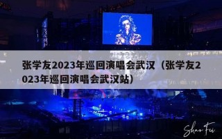 张学友2023年巡回演唱会武汉（张学友2023年巡回演唱会武汉站）