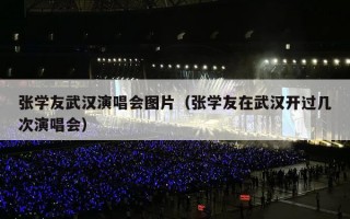 张学友武汉演唱会图片（张学友在武汉开过几次演唱会）