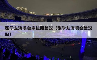 张学友演唱会座位图武汉（张学友演唱会武汉站）