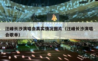 汪峰长沙演唱会真实情况图片（汪峰长沙演唱会歌单）
