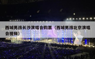 西城男孩长沙演唱会购票（西城男孩北京演唱会视频）