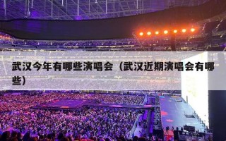 武汉今年有哪些演唱会（武汉近期演唱会有哪些）