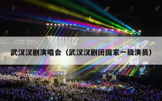 武汉汉剧演唱会（武汉汉剧团国家一级演员）