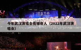 今年武汉演唱会有哪些人（2022年武汉演唱会）