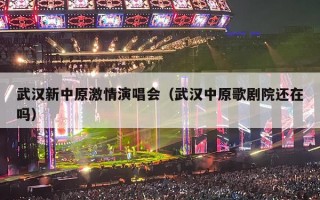 武汉新中原激情演唱会（武汉中原歌剧院还在吗）