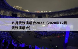 八月武汉演唱会2023（2020年12月武汉演唱会）