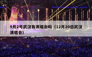 9月2号武汉有演唱会吗（12月20日武汉演唱会）