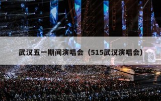 武汉五一期间演唱会（515武汉演唱会）
