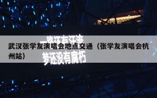 武汉张学友演唱会地点交通（张学友演唱会杭州站）