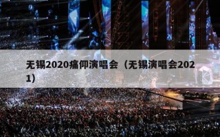无锡2020痛仰演唱会（无锡演唱会2021）