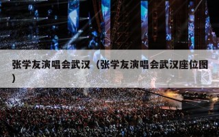 张学友演唱会武汉（张学友演唱会武汉座位图）