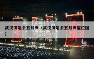 武汉演唱会五月天（武汉演唱会五月天座位图）
