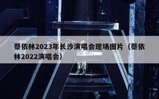 蔡依林2023年长沙演唱会现场图片（蔡依林2022演唱会）