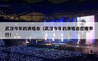 武汉今年的演唱会（武汉今年的演唱会在哪举行）