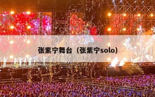 张紫宁舞台（张紫宁solo）