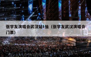 张学友演唱会武汉站t恤（张学友武汉演唱会门票）