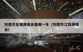 刘德华无锡演唱会是哪一年（刘德华江苏演唱会）