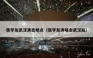 张学友武汉演出地点（张学友演唱会武汉站）