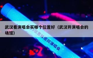 武汉看演唱会买哪个位置好（武汉开演唱会的场馆）