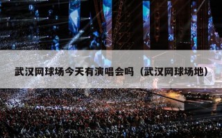 武汉网球场今天有演唱会吗（武汉网球场地）